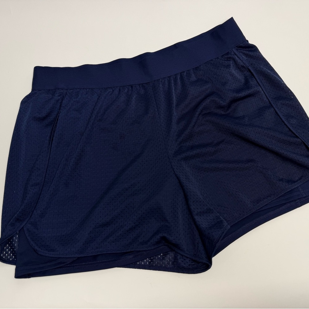 Tek Gear Dark Blue Women's Athletic Shorts